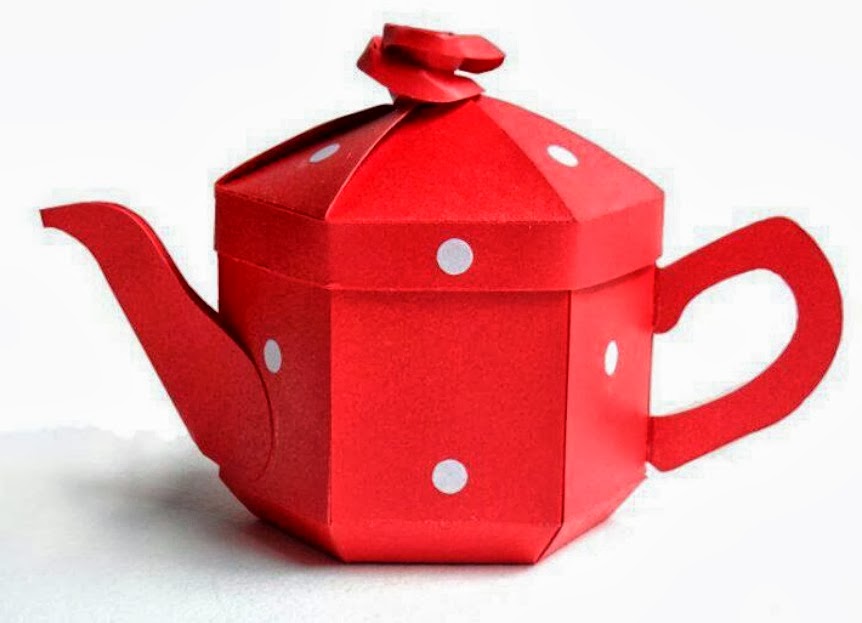 Esselle Crafts Teapot Box Tutorial