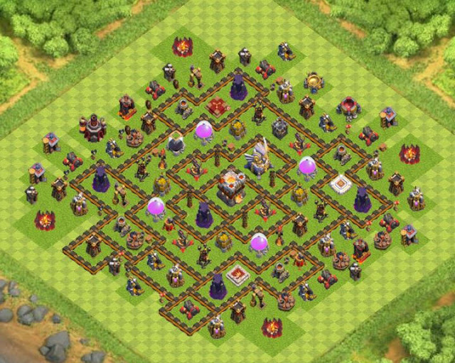 Base Town Hall 11 Clash of Clans Farming