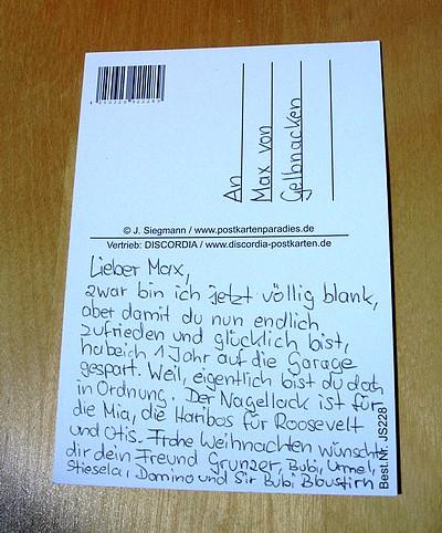 Max-Papageiengeschichten: Das war Weihnachten