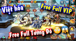 Tải game Đông Tà Tây Độc Việt hóa Free Full VIP Full tướng đỏ SSS + Vô số quà | App tải game Trung Quốc hay