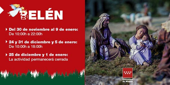  Los horarios del Belén y...