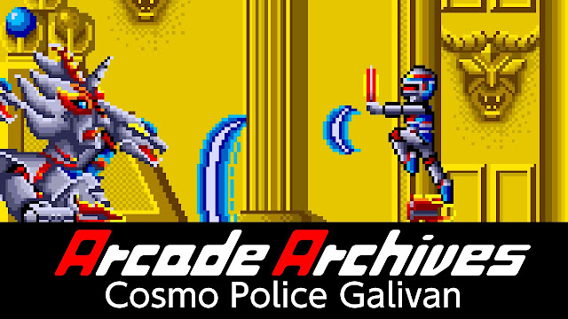 Cosmo Police Galivan (Switch) é o lançamento mais recente do Arcade Archives