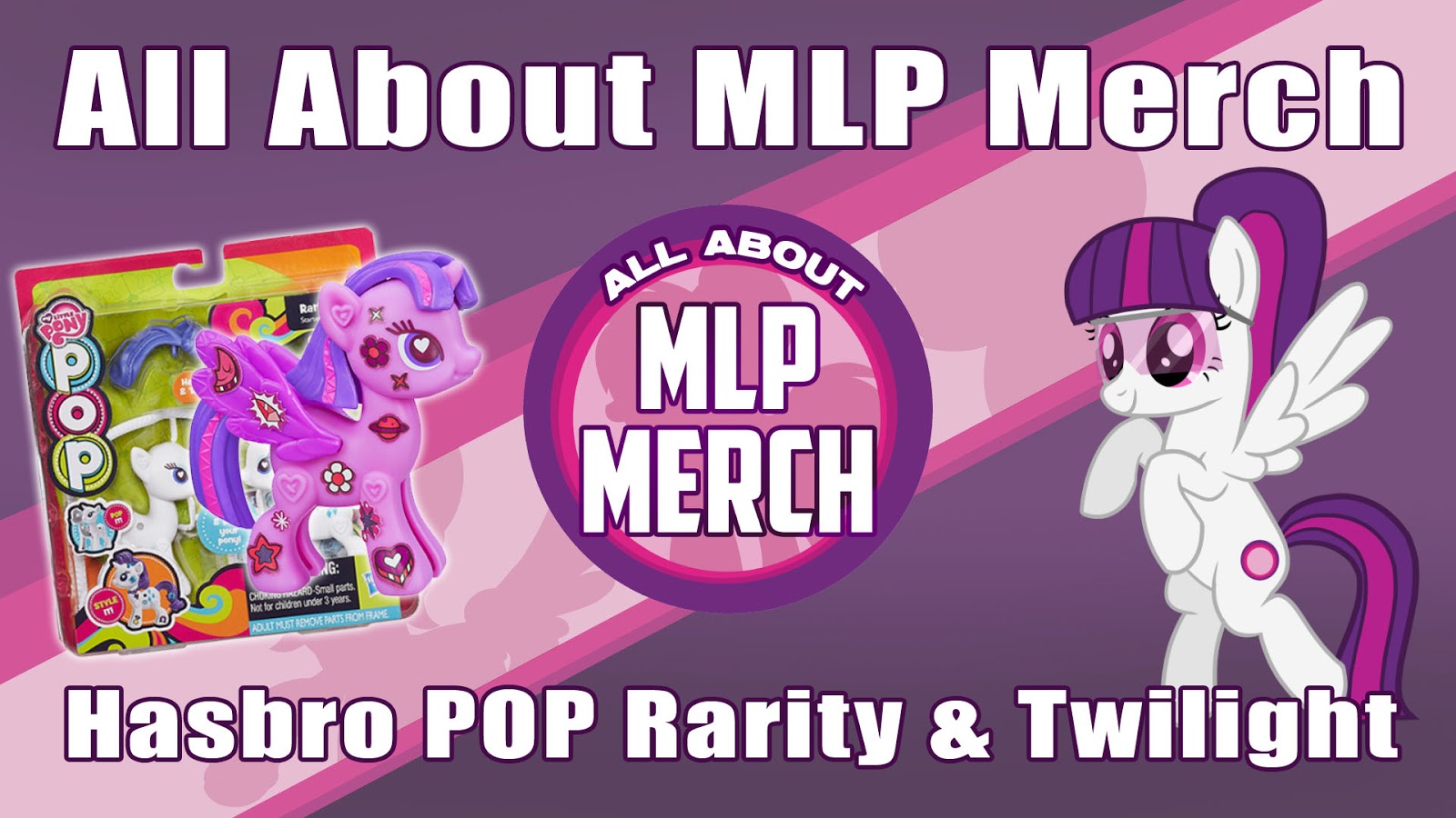 Review - My Little Pony POP Rarity and Twilight Sparkle