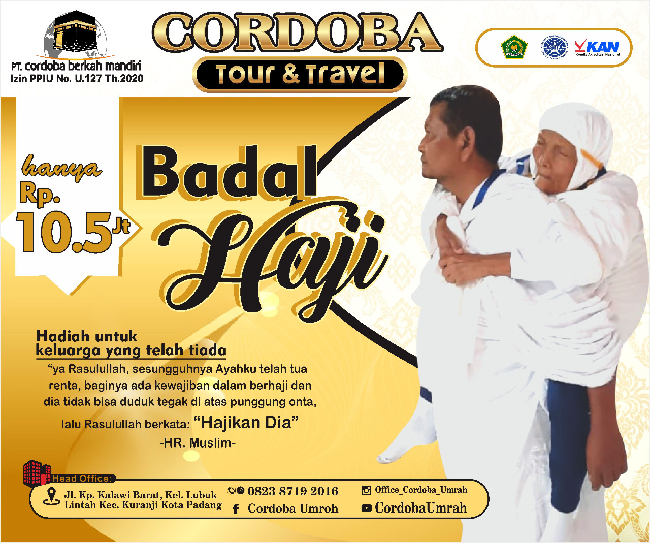 cordova travel haji