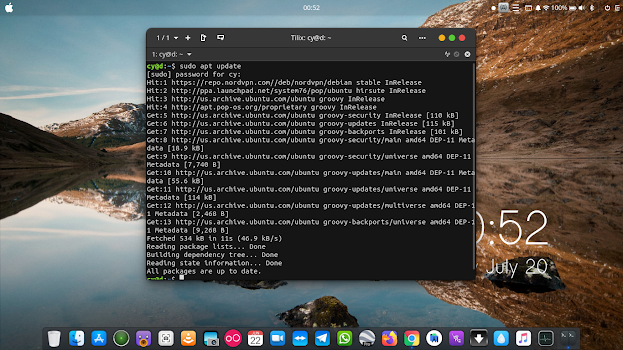 Terminal Linux Open Command