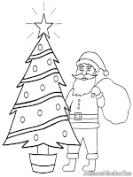 Gambar Hadiah Natal Untuk Diwarnai Mewarnai Gambar