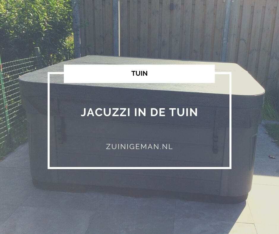 Jacuzzi in de tuin