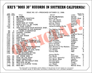 KHJ Boss 30 No. 67 - October 12, 1966