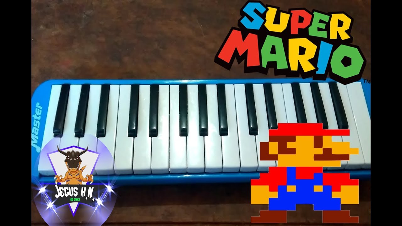 Tutorial"SUPER MARIO BROS"Piano melodico