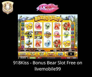 918Kiss - Bonus Bear Slot Free to Play on livemobile99