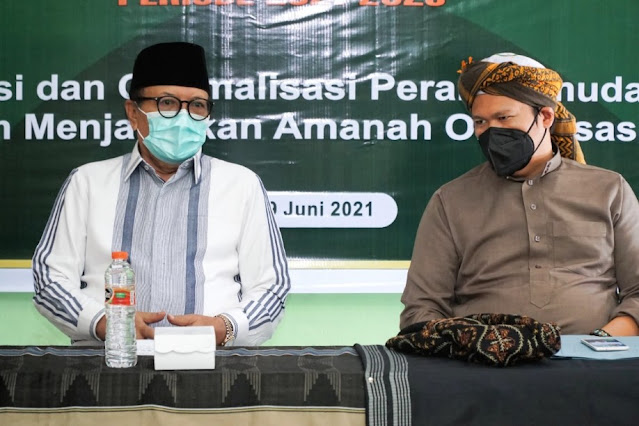 Pelantikan Pemuda NWDI, Rumaksi : Kejayaan organisasi tergantung pemimpin