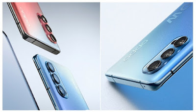 ألوان أوبو رينو 4 وإعداد الكاميرا الثلاثية Oppo-Reno-4-three-rear-cameras-and-colors