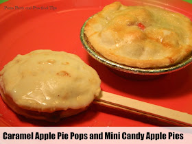How to make Caramel Apple Pops, and Candy Apple Pies 