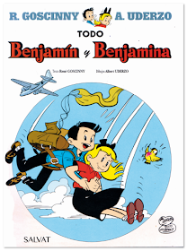 Benjamín y Benjamina de Goscinny y Uderzo, edita Salvat comic francés