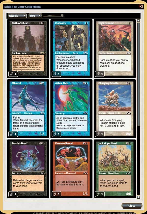 Magic the Gathering Adventures Eight Exodus booster packs online
