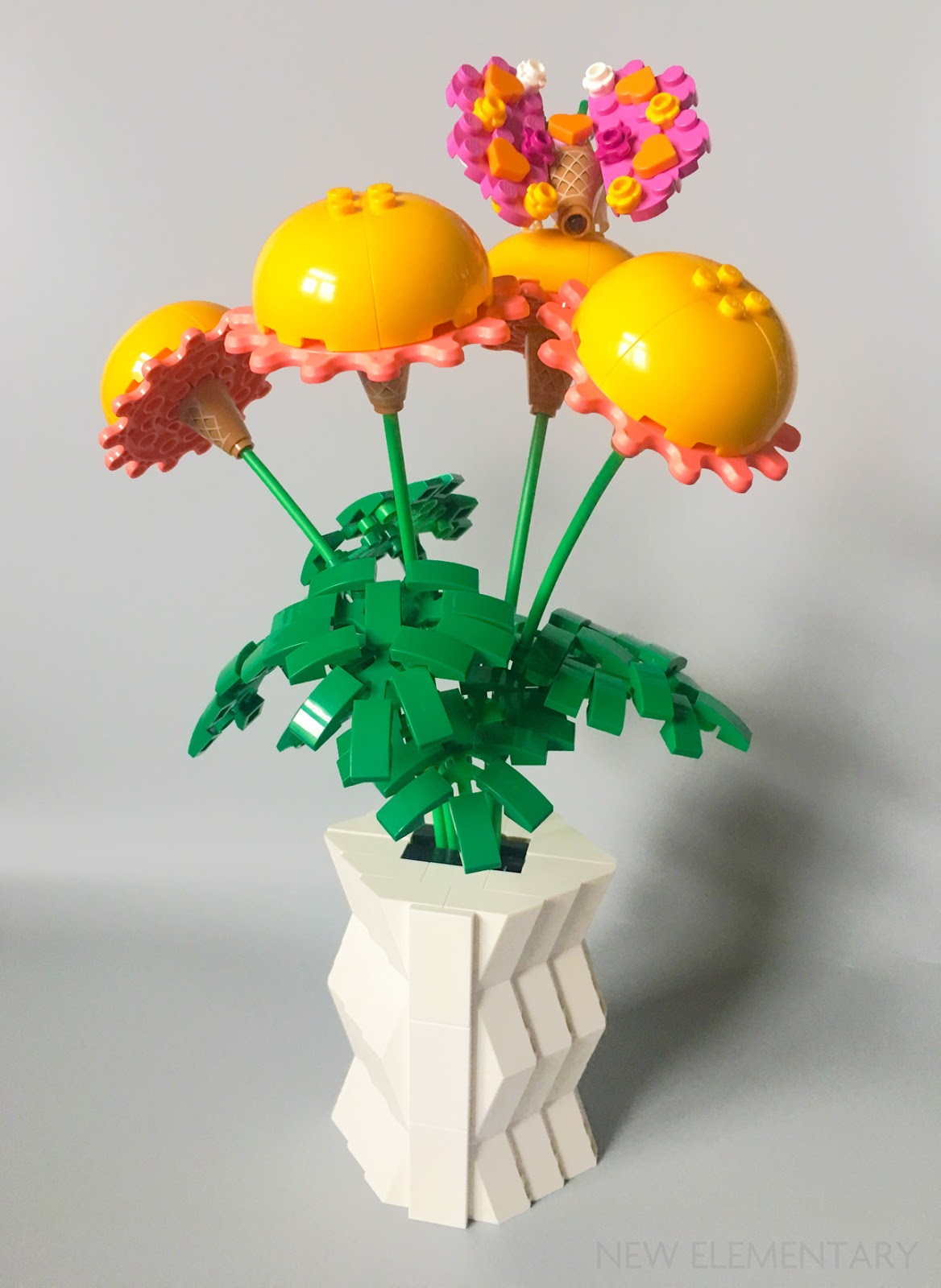 2019 Parts Fest #1: Jarekwally's flowers, vase and butterfly