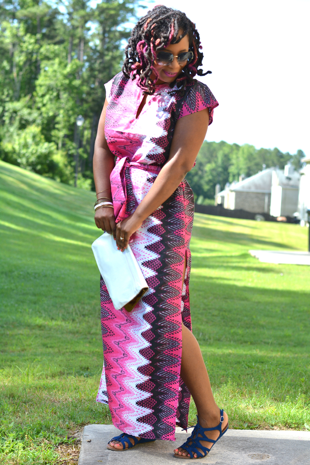 african print dress ideas