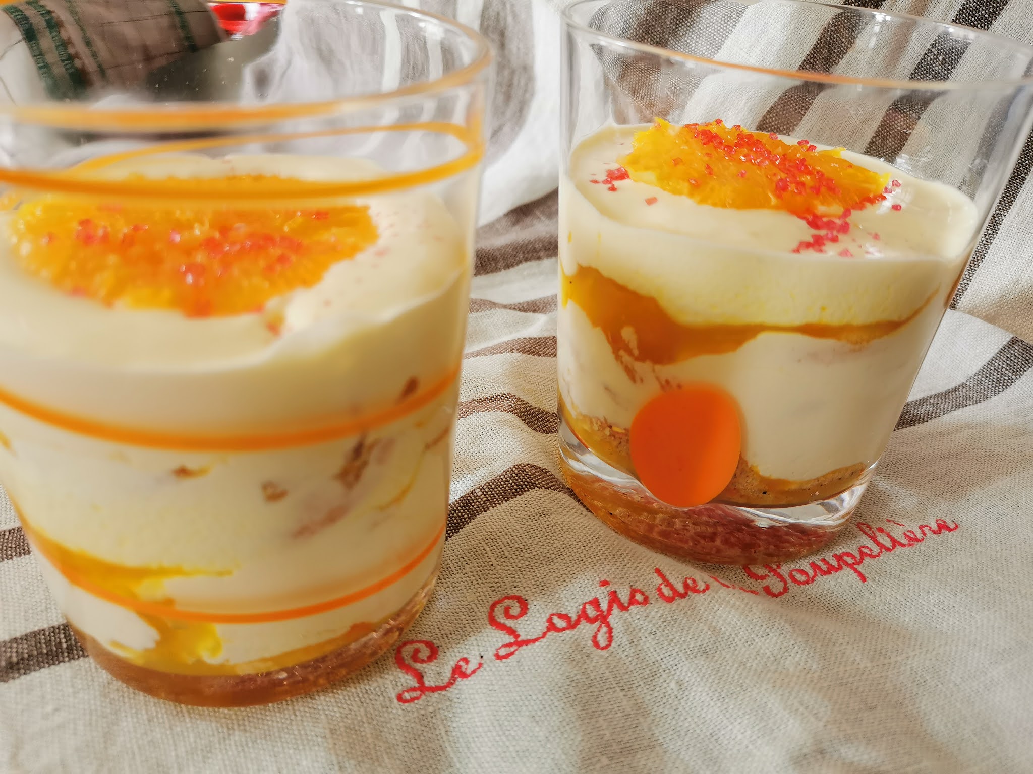 La cuisine & Claudine Tiramisu à l'orange et au Grand Marnier avec ou
