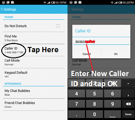 Voxox Fake Caller Id