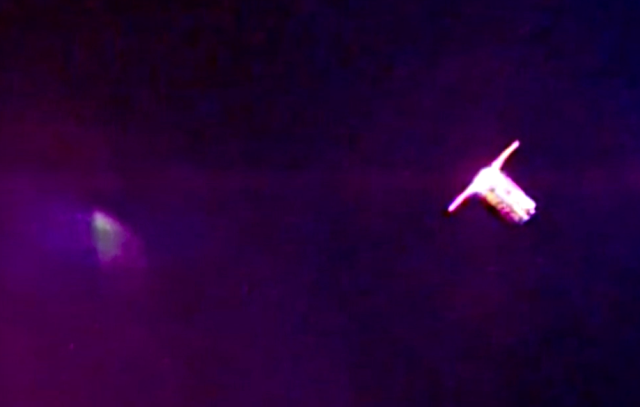 Triangle UFO At Space Station Near Satellite During Retrieval UFO%252C%2Bsighting%252C%2Bnovember%252C%2B2018