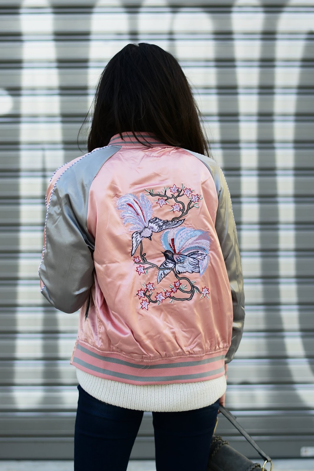 The Embroidered Bomber Jacket - K Meets Style