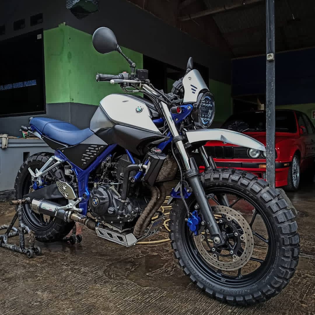 mt25 modif scrambler