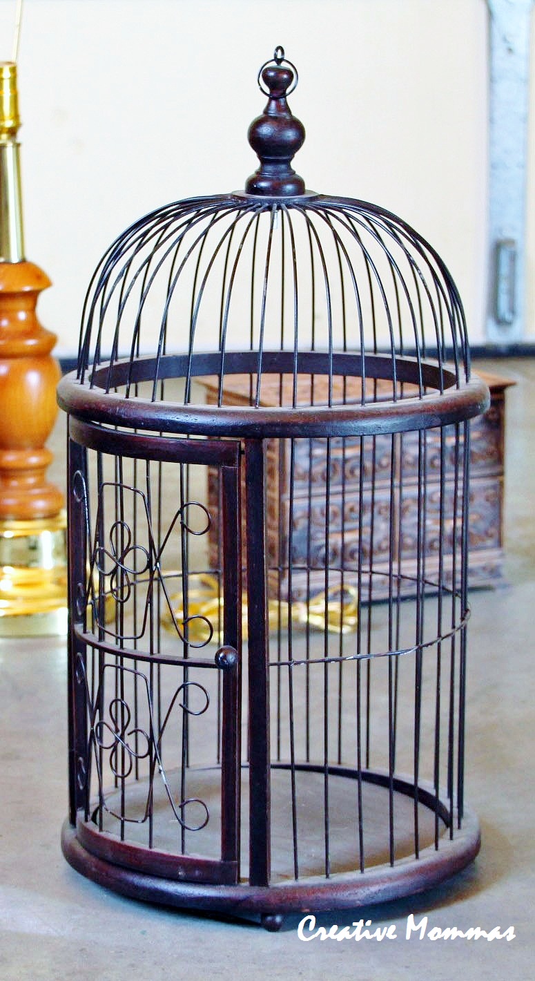 Creative Mommas Bird Cage Decor