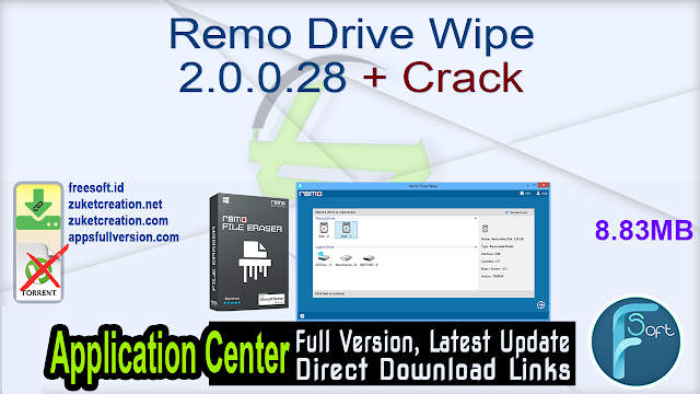 Remo Drive Wipe 2.0.0.28 + Crack