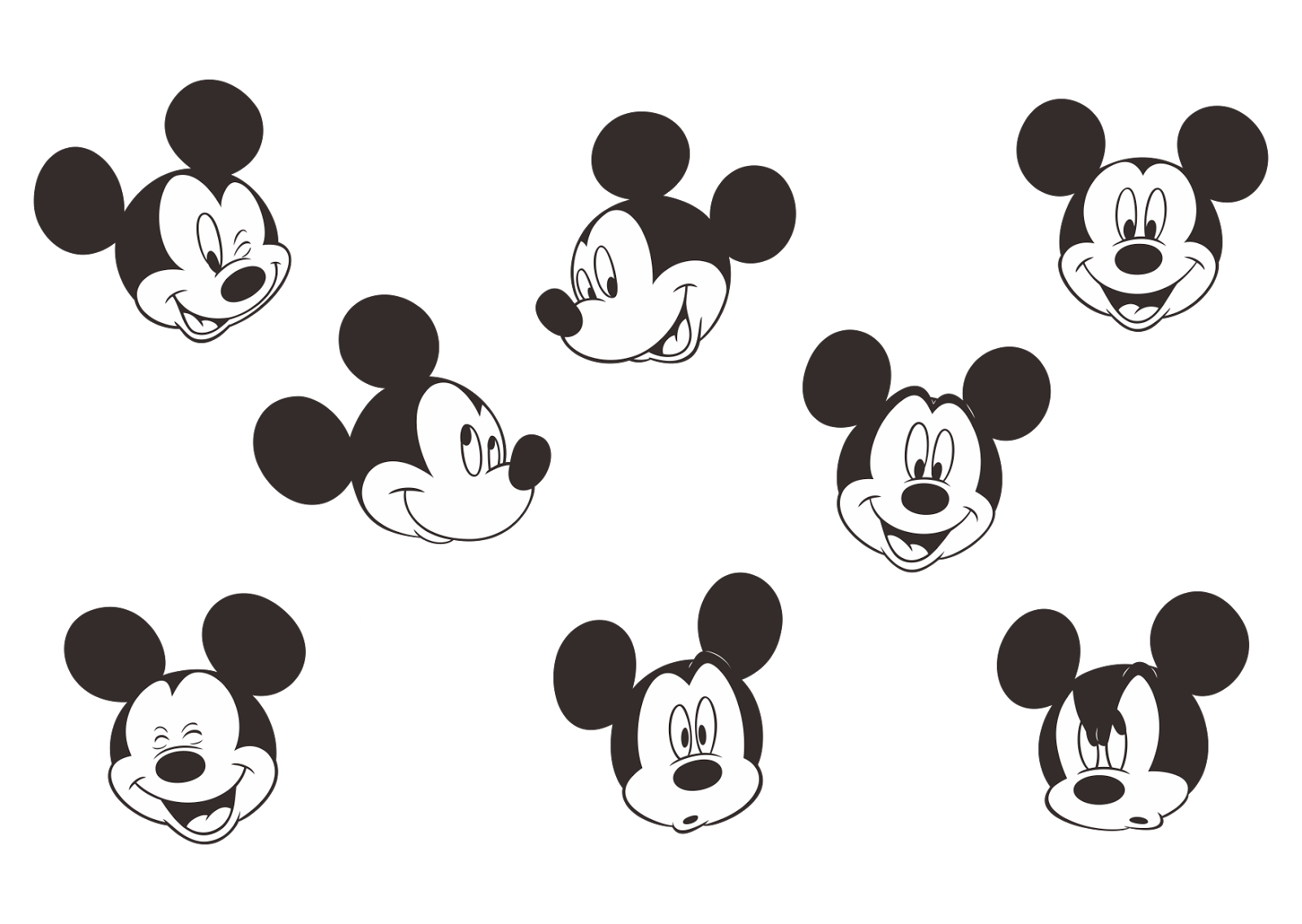 disney mickey mouse vector clipart - photo #26