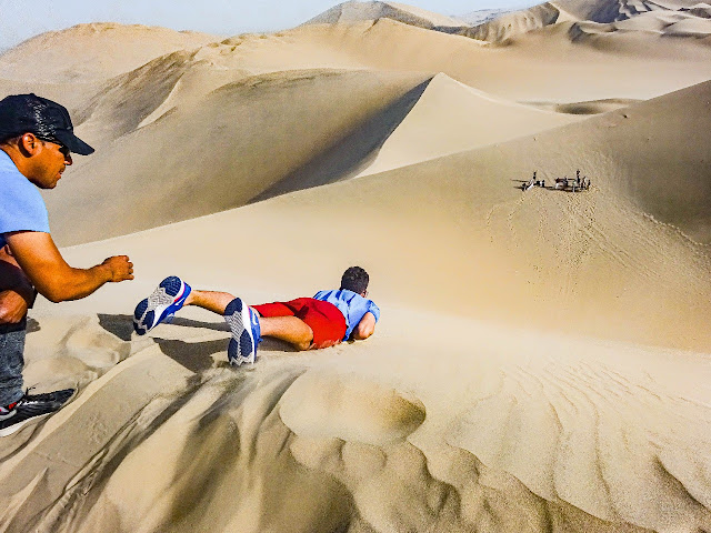 Sandboard deserto Peru