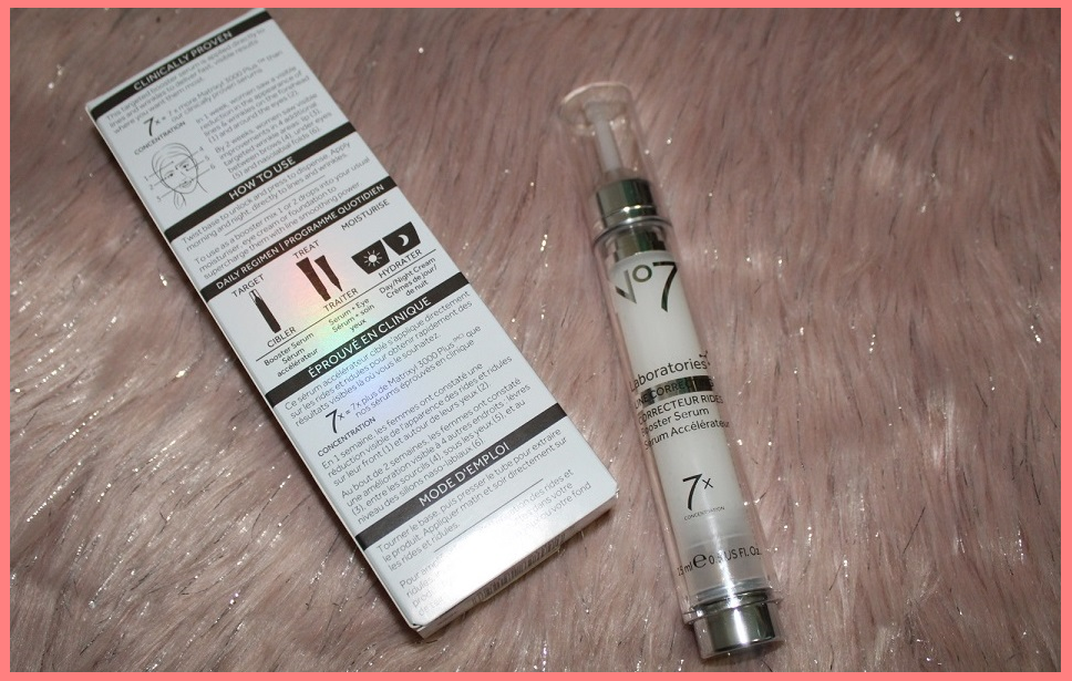 the creation of beauty is art. updated review no7 line correcting booster serum