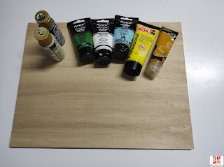 pintar con acrílicas