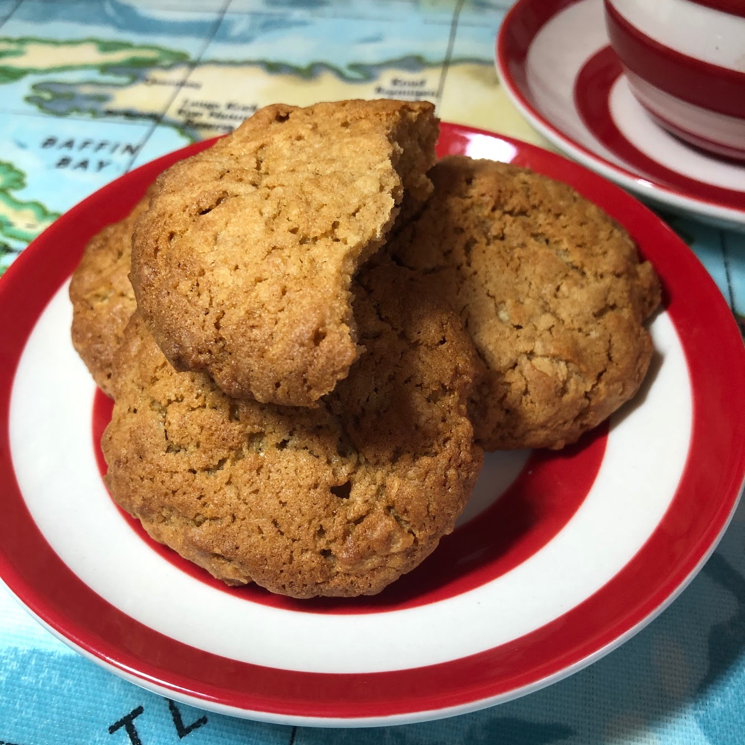 Chez Maximka Maple oat cookies