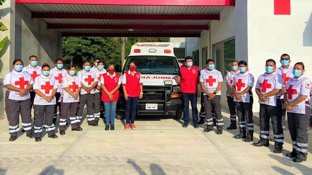 Celebra Cruz Roja Mexicana cinco años en Pinotepa Nacional