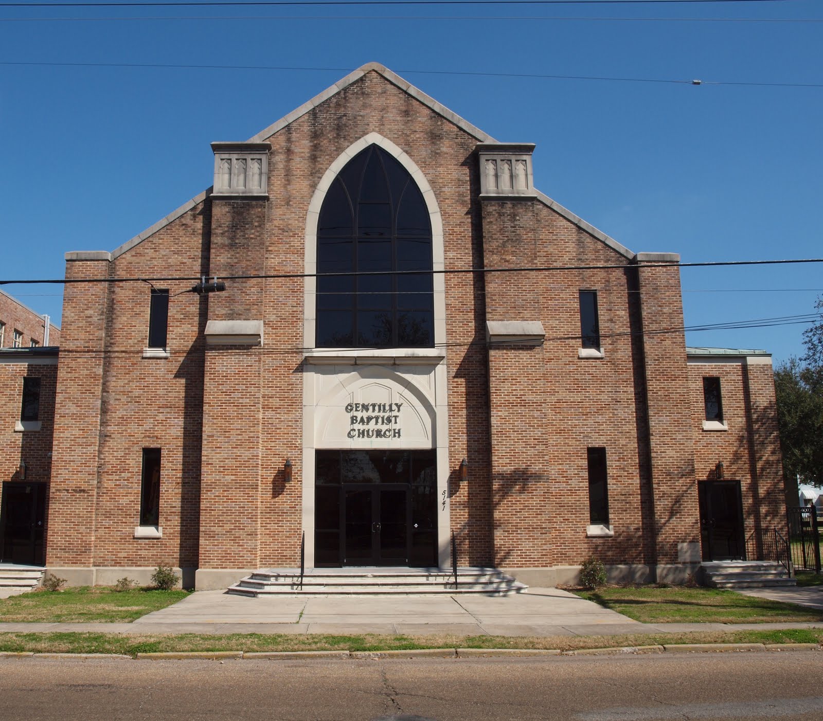 angels and people, life in New Orleans Gentilly Baptist Church