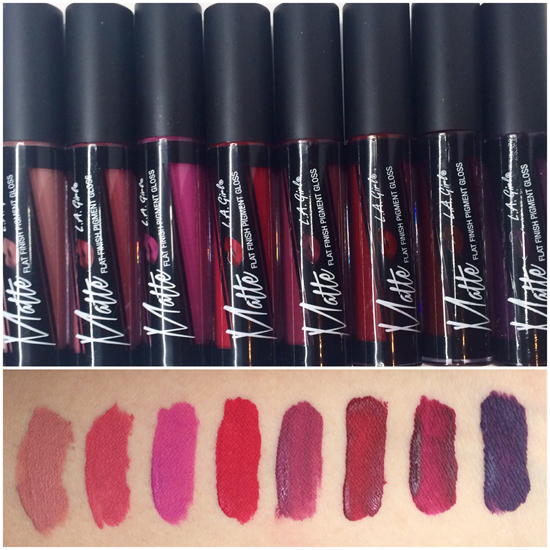 LA Girl Lipstick TheBeautyJunkie