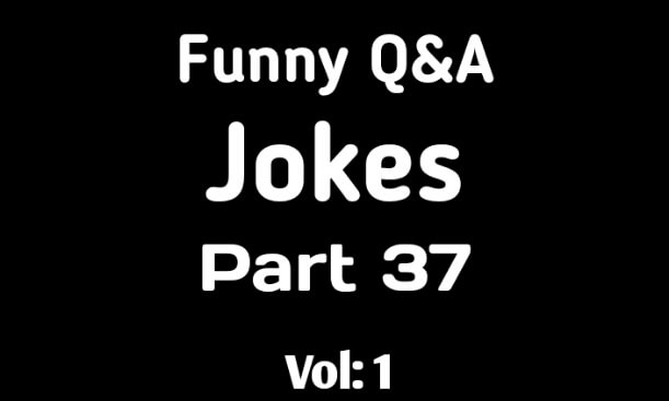 Funny Q&A Jokes - Part 37: CoverImage