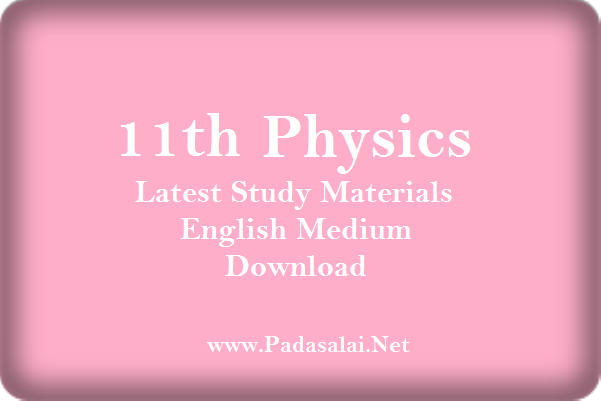 11th physics guide pdf download english medium