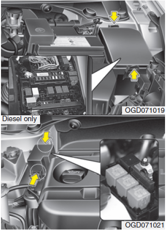 Fuse Box: 2015 - 2016 Hyundai i30 Fuse Panel Diagram