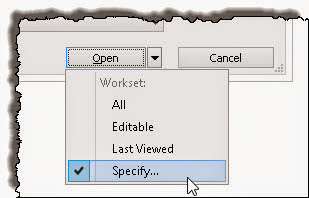 Revit OpEd: Specify Worksets and Save