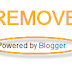 How To Remove "Powered By Blogger" 