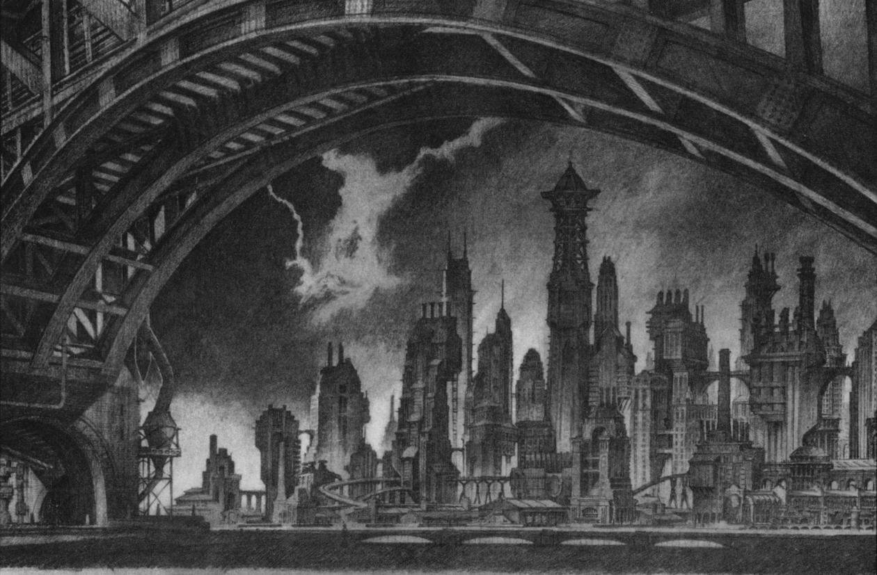 Anton Furst. Old Gotham City. Doctor Ojiplatico