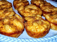 Mini Mac & Cheese Bites, with 4 cheeses and bacon crumb topping - The No-Fuss BBQ Cookout Catering Menu -  Have Us Cater Your Next Summer Shindig - Taste Of The Best Catering - 614-358-4559