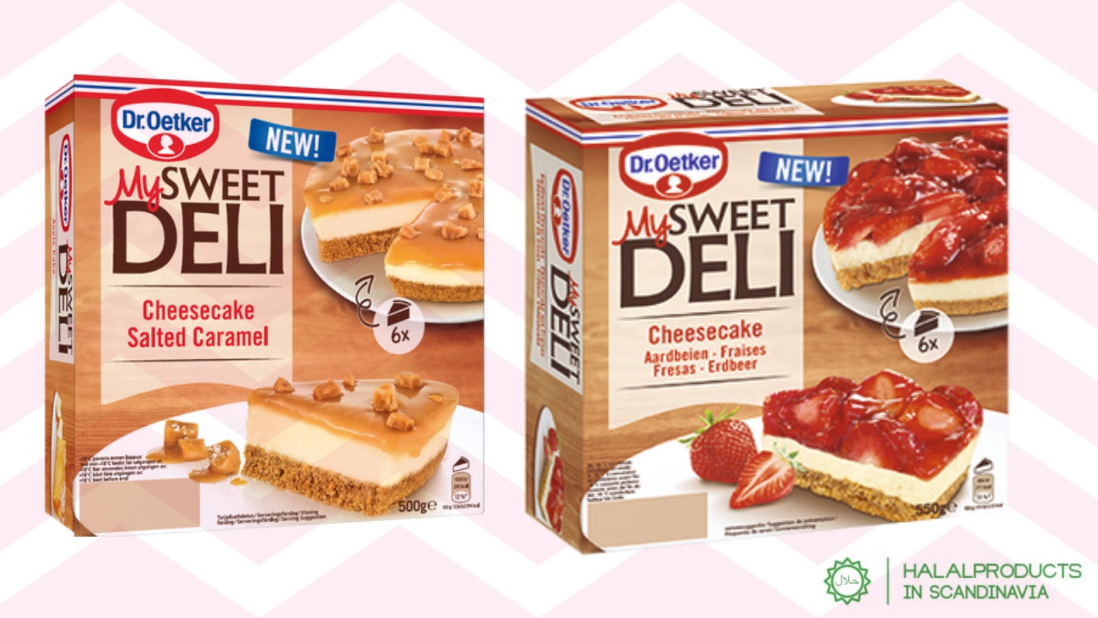 Dr.Oetker My SWEET DELI Vegetarian Cheesecake Halal cheesecake