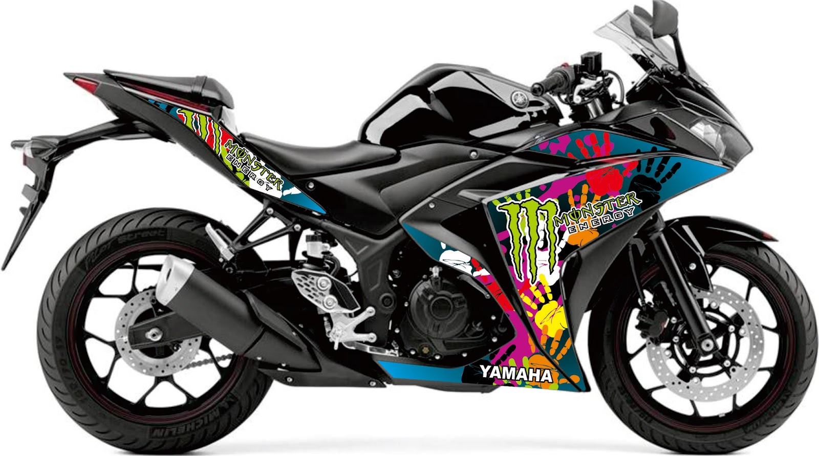 decal sticker yamaha r25