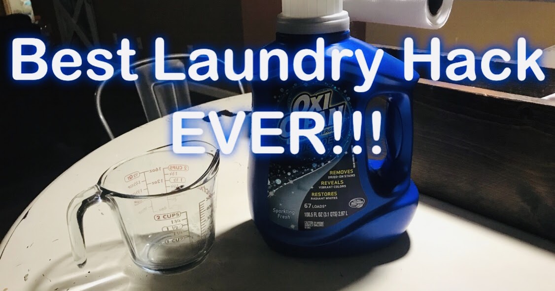 Best Laundry Detergent Hack EVER!
