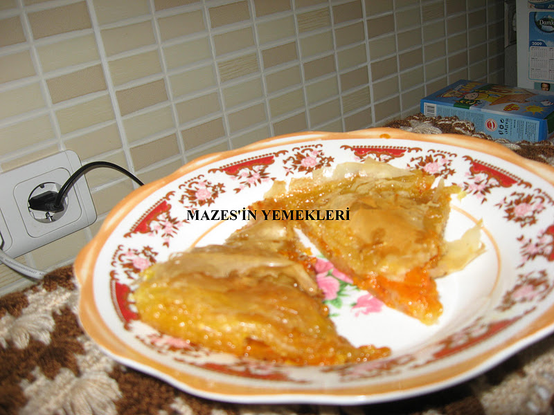 MAZES�İN YEMEKLERİ tatlı kabak böreği