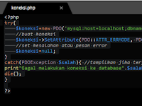 Membuat Koneksi ke Database MySQL Menggunakan PDO