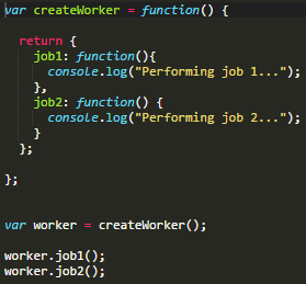 According to KISS: JavaScript Patterns: Revealing Module Pattern