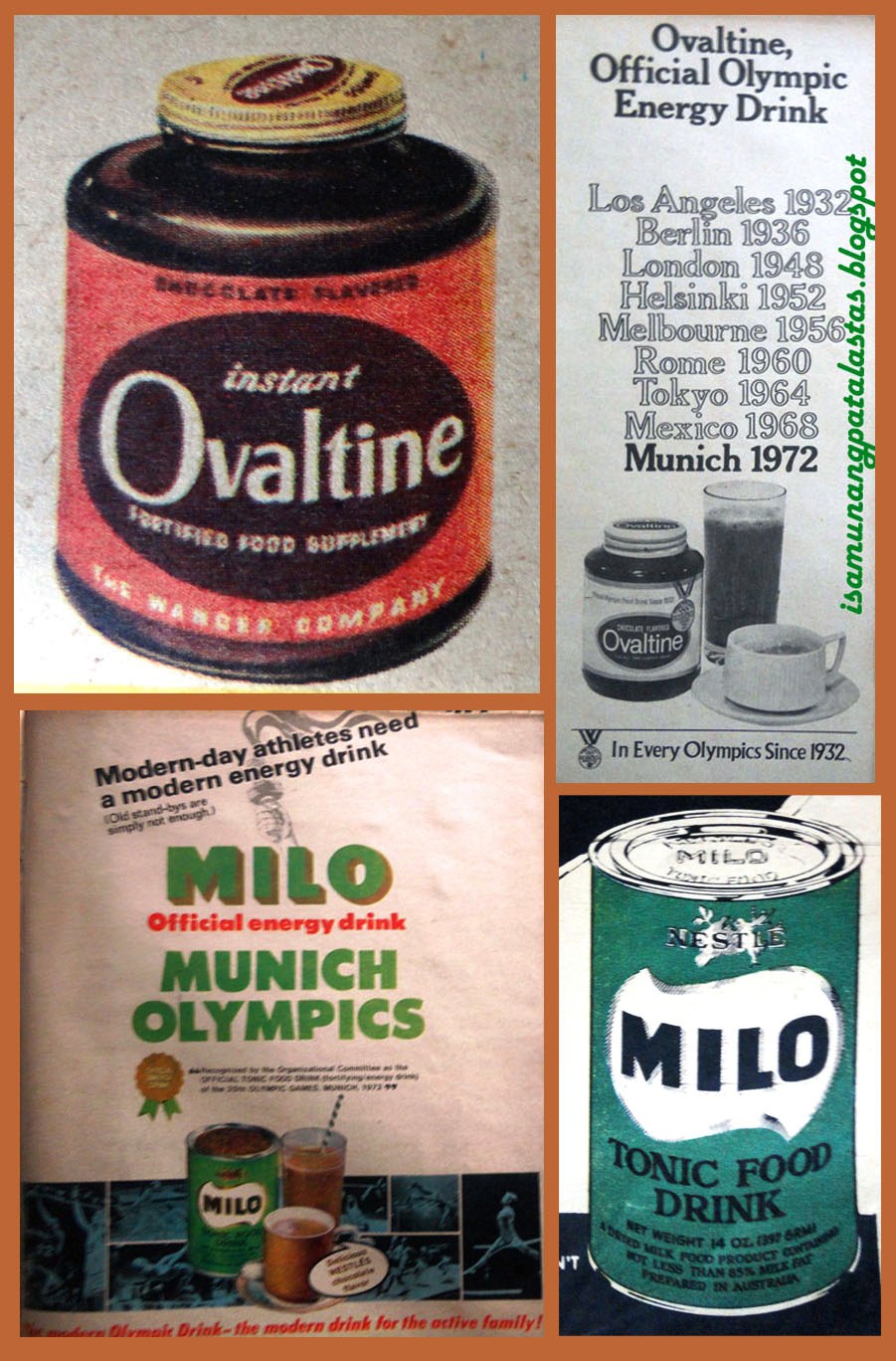 ISA MUNANG PATALASTAS 298. MILO vs. OVALTINE The Battle for the Title of the Olympic Energy Drink